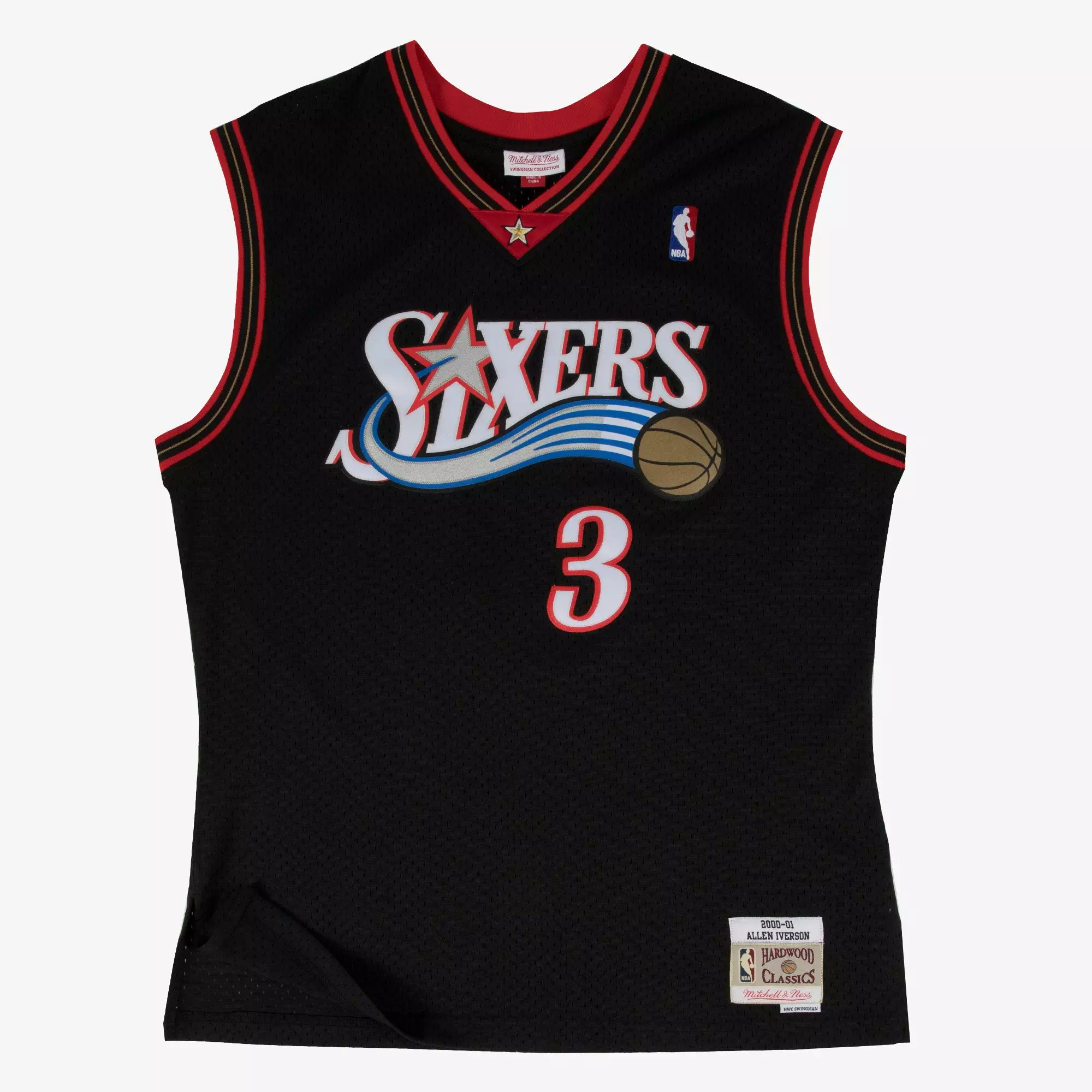 ウェア NBA PHILADELPHIA SIXERS Allen Iverson Mitchell & Ness Men's Philadelphia 76ers Allen Iverson